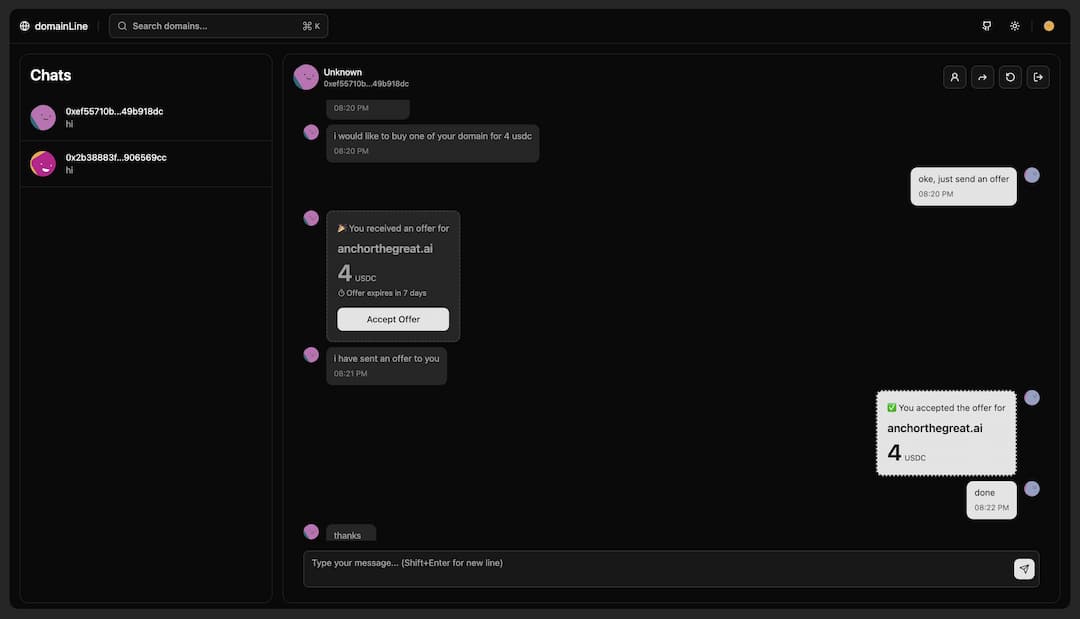 Domainline